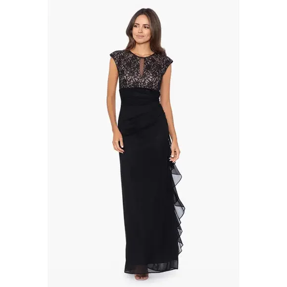 Betsy & Adam | Dresses | Betsy Adam Ruched Sz 6 Nwt Anya Long Jersey Knit Lace Bodice Gown Cap Sleeve | Poshmark Betsy & Adam | Dresses | Betsy Adam Ruched Sz 6 Nwt Anya Long Jersey Knit Lace Bodice Gown Cap Sleeve | Poshmark